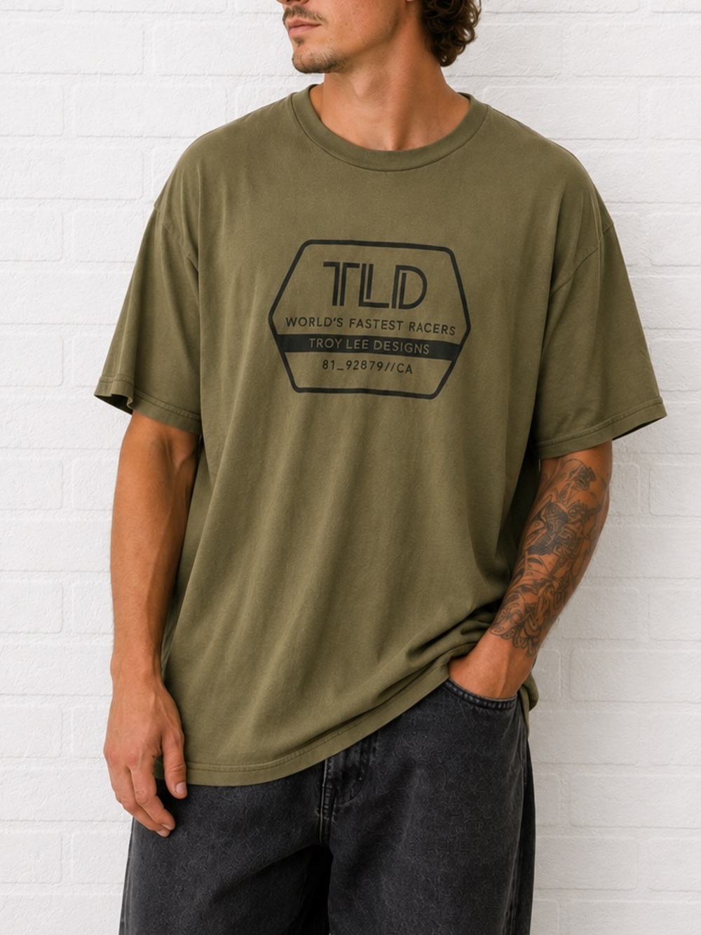 Troy Lee Designs TLD Racing Graphic T-Shirt XL Motocross Moto Streetwear